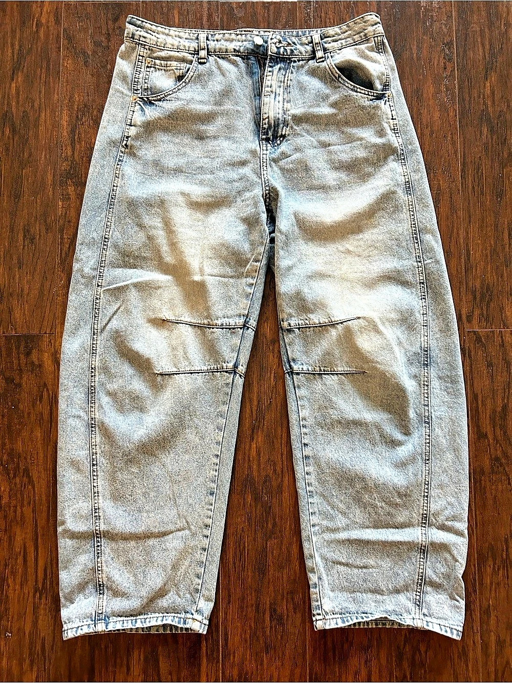 Women’s Relaxed Utility Jeans in Blue